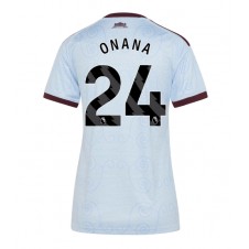 Aston Villa Amadou Onana #24 Tredje Tröja Dam 2026-27 Korta ärmar